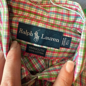 Ralph Lauren Men's Checkered Shirt